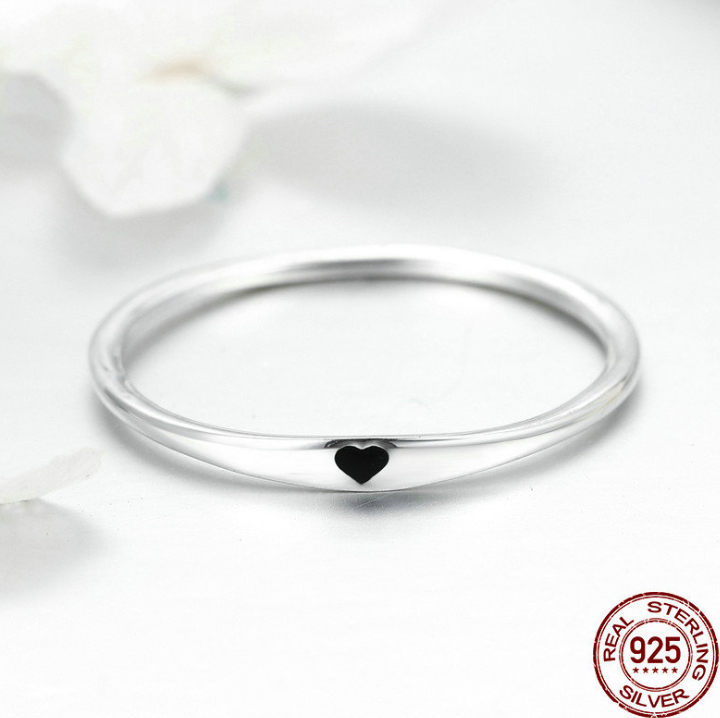 Sterling Silver Heart Ring